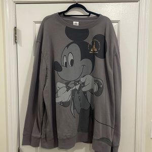 NWTs PLUS SIZE Disney Mickey 50th Celebration Sweatshirt 🩶